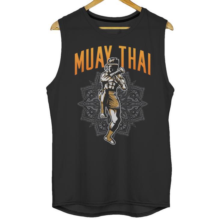 Muay Thai Hobby Martial Arts Fighter Boxing Unisex Tank Top