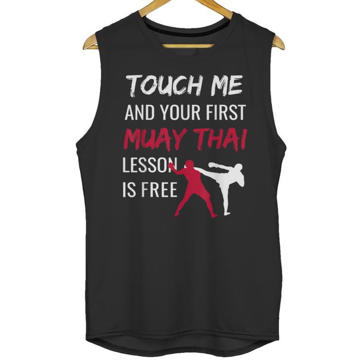 Muay Thai Martial Arts Combat Sports Self Defense Unisex Tank Top