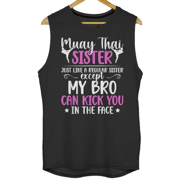 Muay Thai Sister Definition Muay Thai Sis Unisex Tank Top