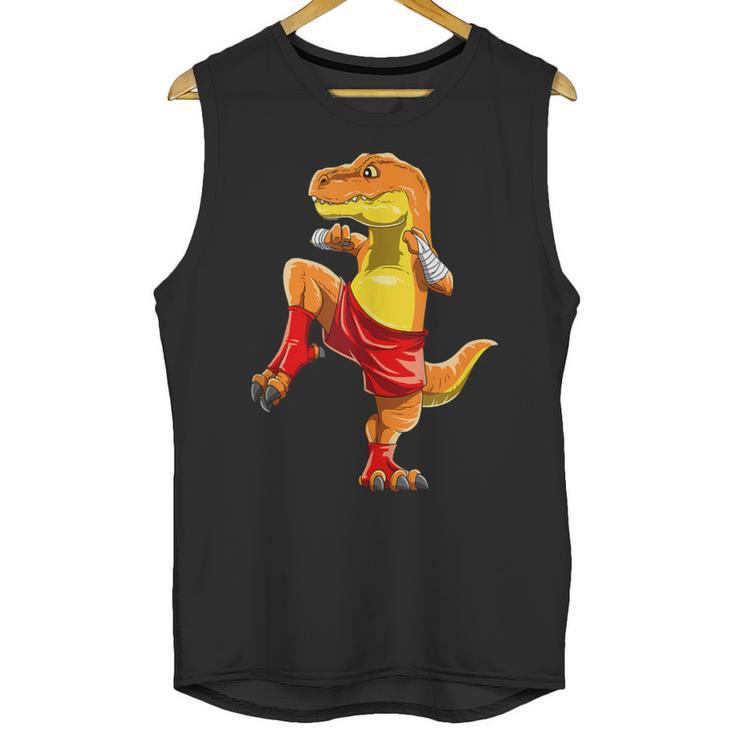 Muay Thai T-Rex Thai Boxing Unisex Tank Top