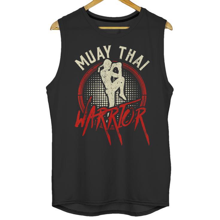 Muay Thai Warrior Fighter Boxing Martial Arts Hobby Unisex Tank Top