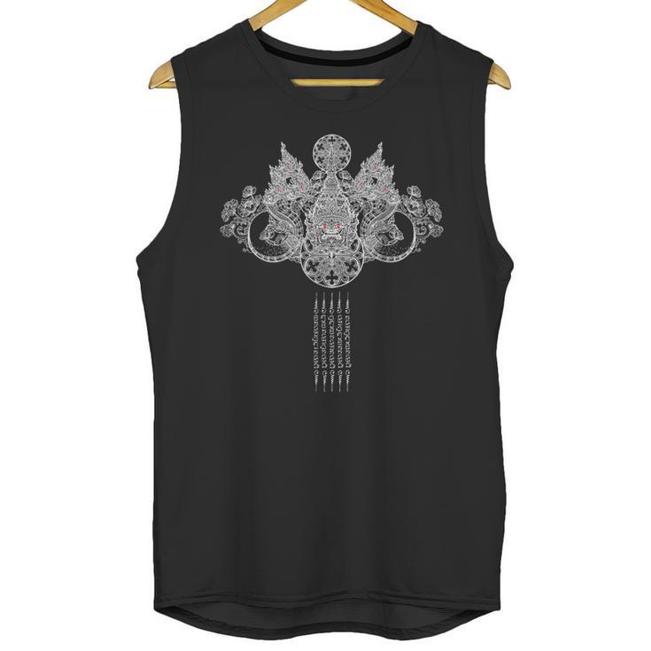 Thai Sak Yant Tattoo Muay Thai Art Unisex Tank Top