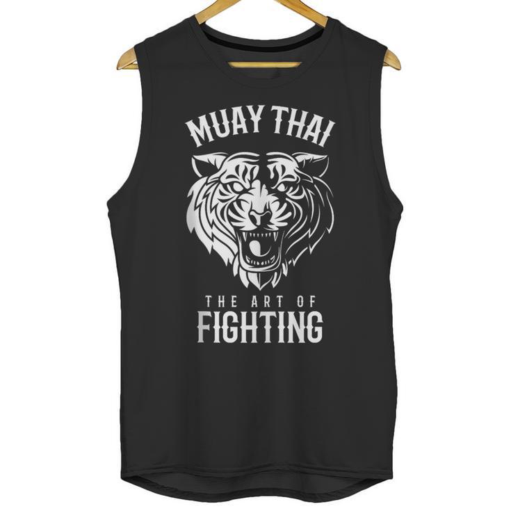 Tiger Muay Thai And Kickboxing Unisex Tank Top