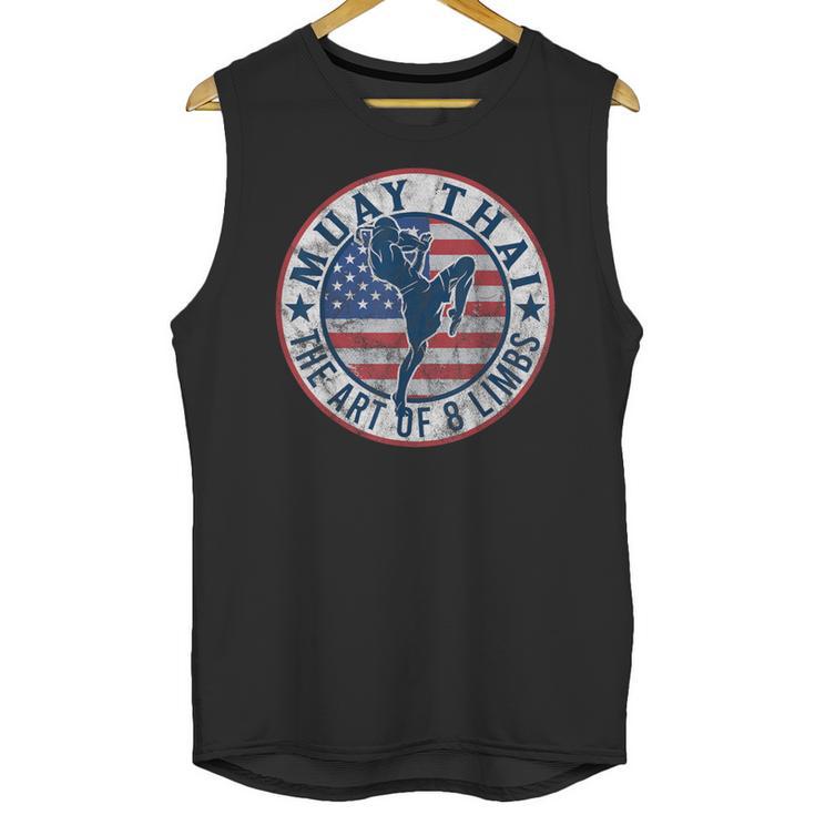 Vintage Muay Thai Karate Boxing Mixed Martial Arts Unisex Tank Top