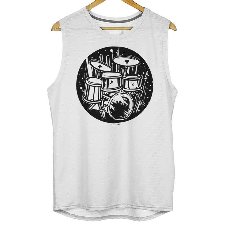 Drum Kit Drums Sweatshirt Unisex Tank Top