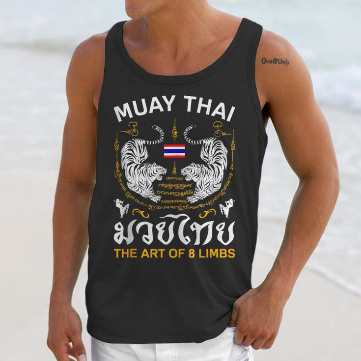 The Art Of 8 Limbs Sak Yant Tiger Muay Thai Unisex Tank Top The Art Of 8 Limbs Sak Yant Tiger Muay Thai Unisex Tank Top