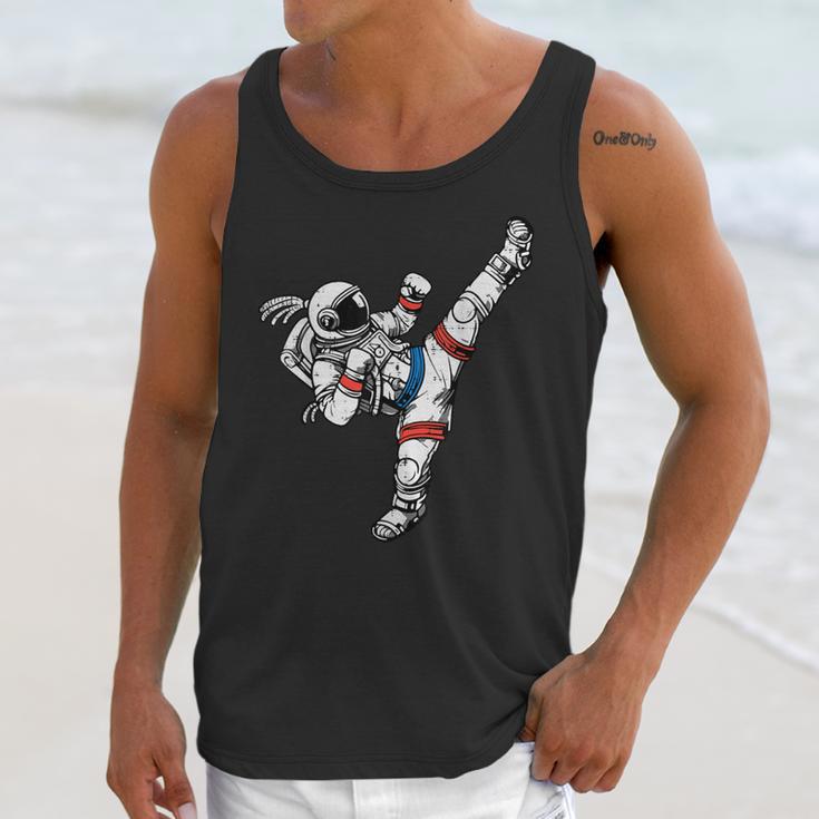 Astronaut Muay Thai Fighter Space Martial Arts Men Women Kid Unisex Tank Top