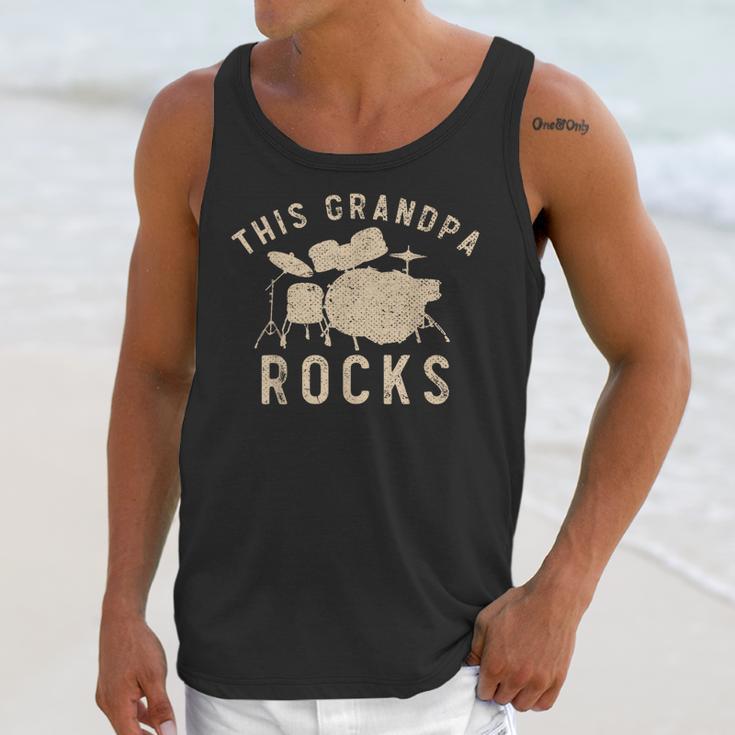 Dieser Opa Rockt Trommzeuger Drummer Musik Drum Kit Unisex Tank Top Dieser Opa Rockt Trommzeuger Drummer Musik Drum Kit Unisex Tank Top