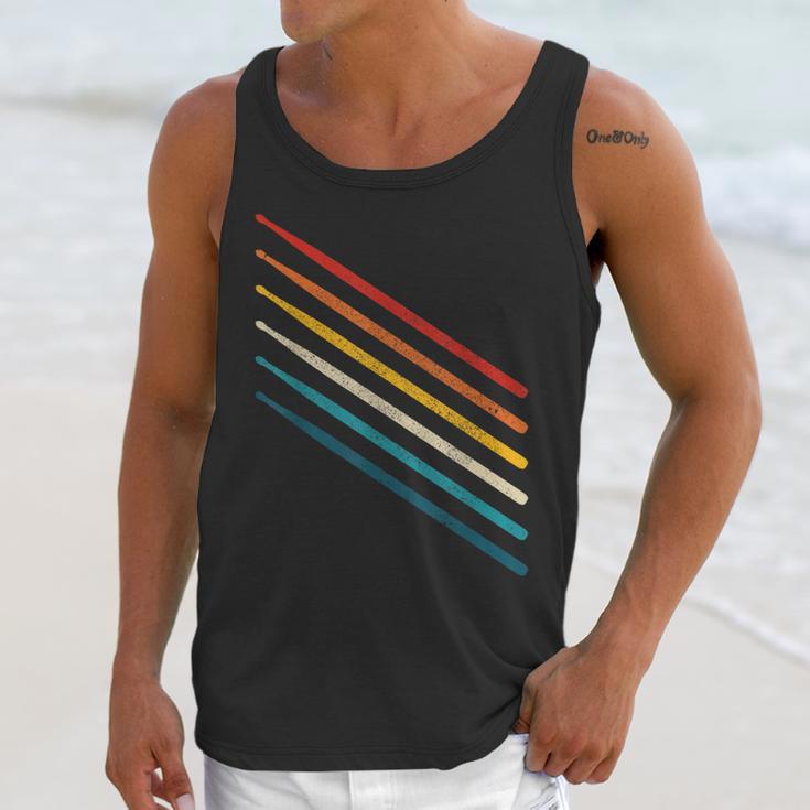 Drummer Drum Kit Vintage Retro Drummer Unisex Tank Top Drummer Drum Kit Vintage Retro Drummer Unisex Tank Top