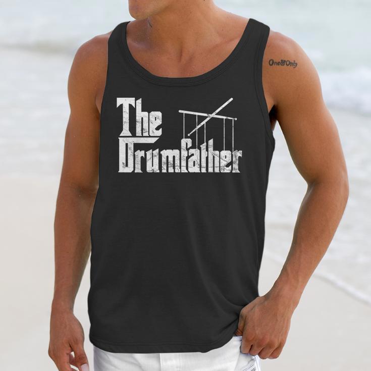 Drummer Humor The Drumfather Drum Kit Unisex Tank Top Drummer Humor The Drumfather Drum Kit Unisex Tank Top