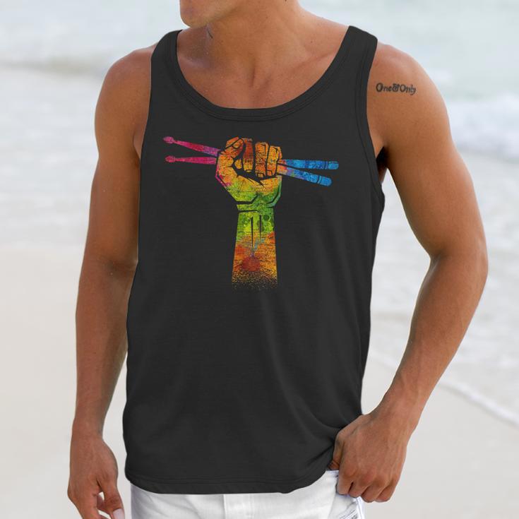 Faust Drumsticks Drummer Drummer Drum Kit Unisex Tank Top
