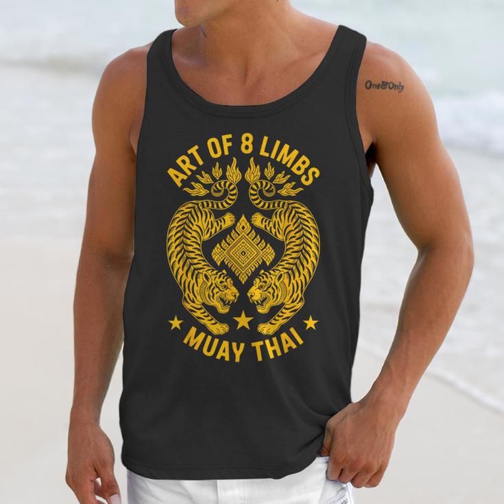 Muay Thai Art Of 8 Limbs Thai Boxing Unisex Tank Top Muay Thai Art Of 8 Limbs Thai Boxing Unisex Tank Top