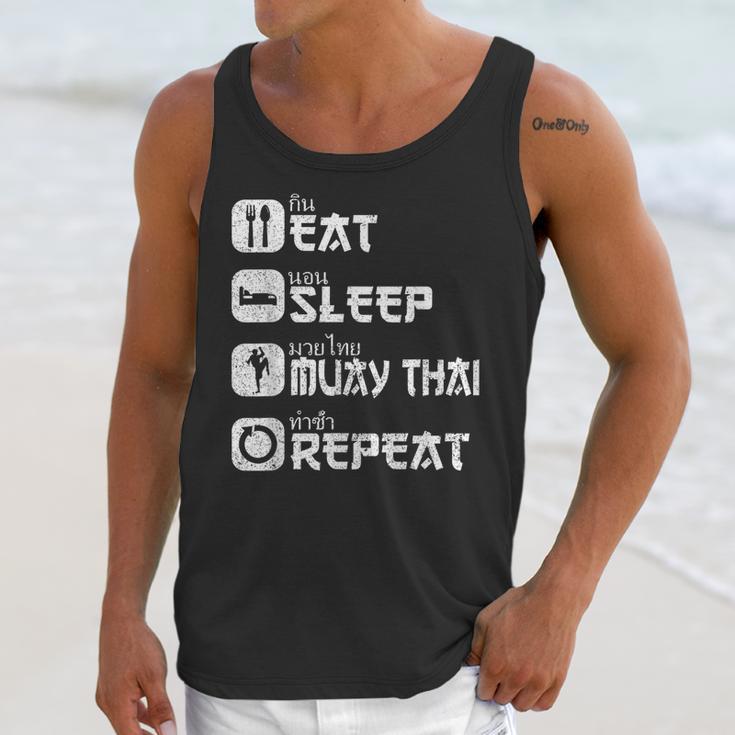 Muay Thai Boxing Thai Boxer Thai Kickboxing Unisex Tank Top