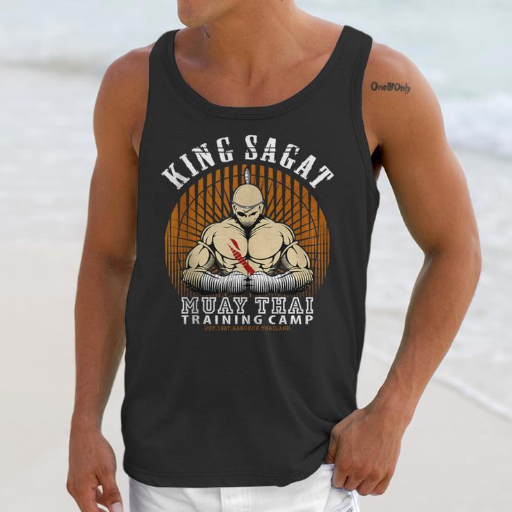 Muay Thai Boxing Training Gym Sagat Training Camp Unisex Tank Top Muay Thai Boxing Training Gym Sagat Training Camp Unisex Tank Top