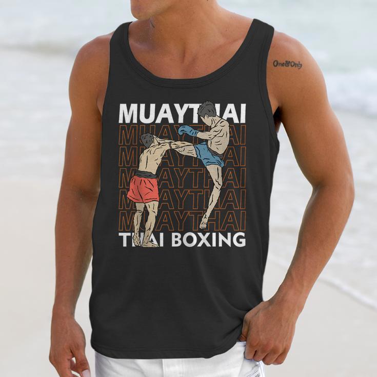 Muay Thai Boxing Unisex Tank Top Muay Thai Boxing Unisex Tank Top