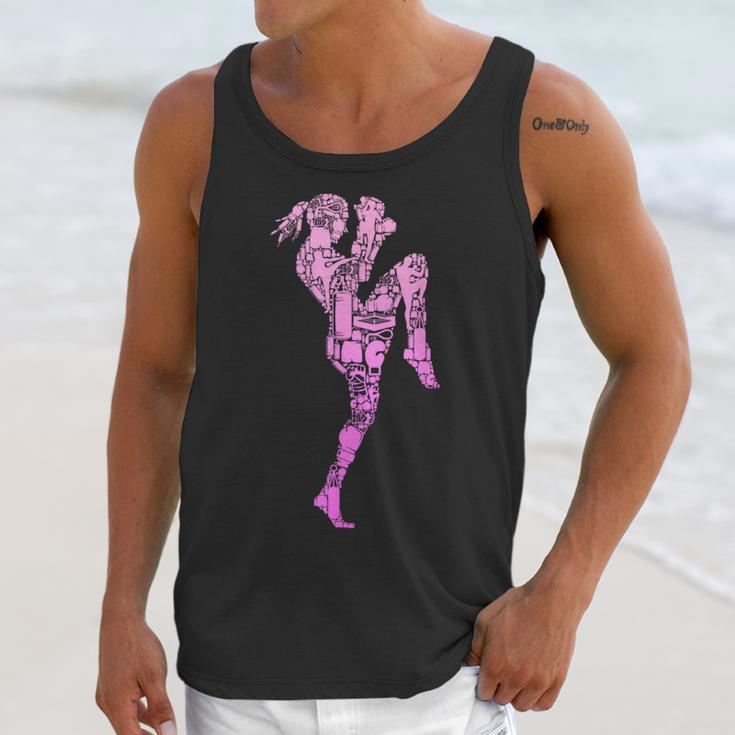 Muay Thai Thai Boxing Women Girls Children Unisex Tank Top