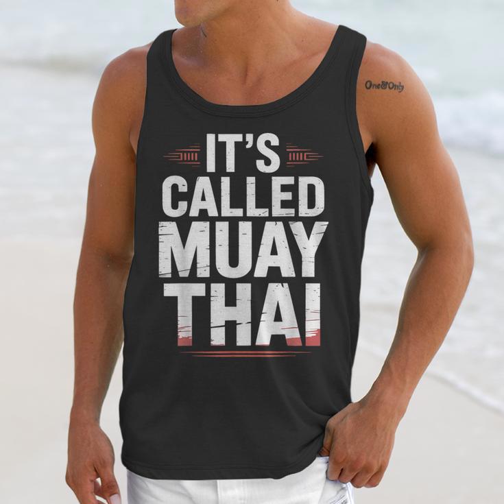 Muay Thai Condition Humor Lifestyle Identity Training Unisex Tank Top