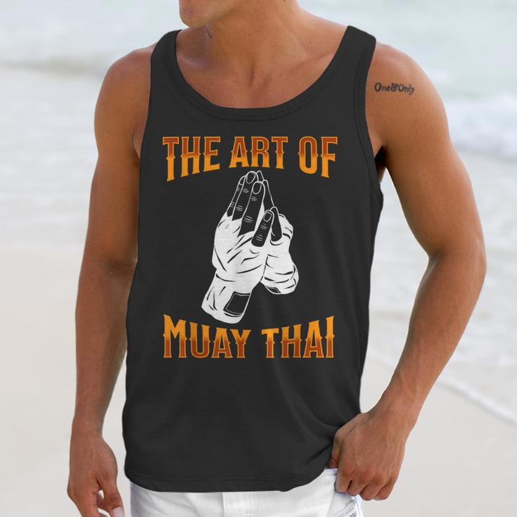 Muay Thai Fighter The Art Of Muay Thai Unisex Tank Top