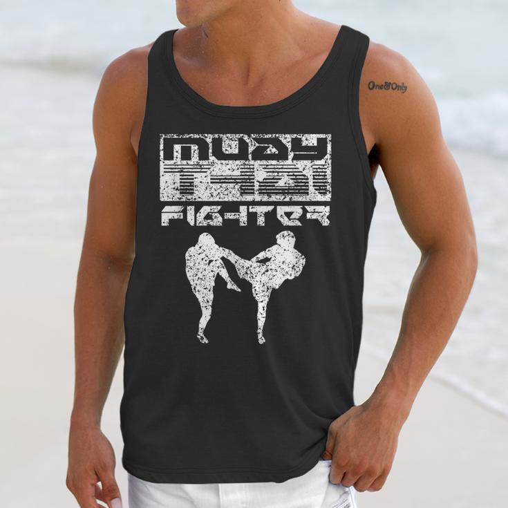 Muay Thai Fighter Boxing Martial Arts Unisex Tank Top