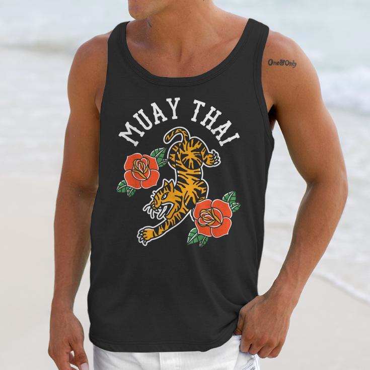 Muay Thai Fighter Hobby Martial Arts Boxing Unisex Tank Top