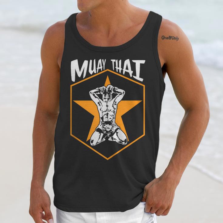 Muay Thai Fighter Sleeveless Unisex Tank Top