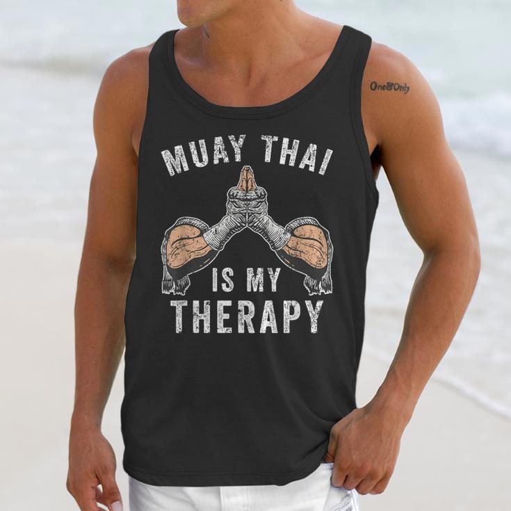 Muay Thai Fighter Martial Arts Sport Muay Thai Unisex Tank Top
