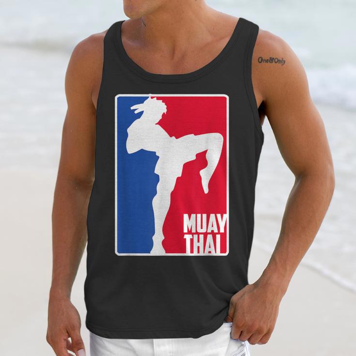 Muay Thai Fighter Retro Kickboxing Training MMA Unisex Tank Top Muay Thai Fighter Retro Kickboxing Training MMA Unisex Tank Top