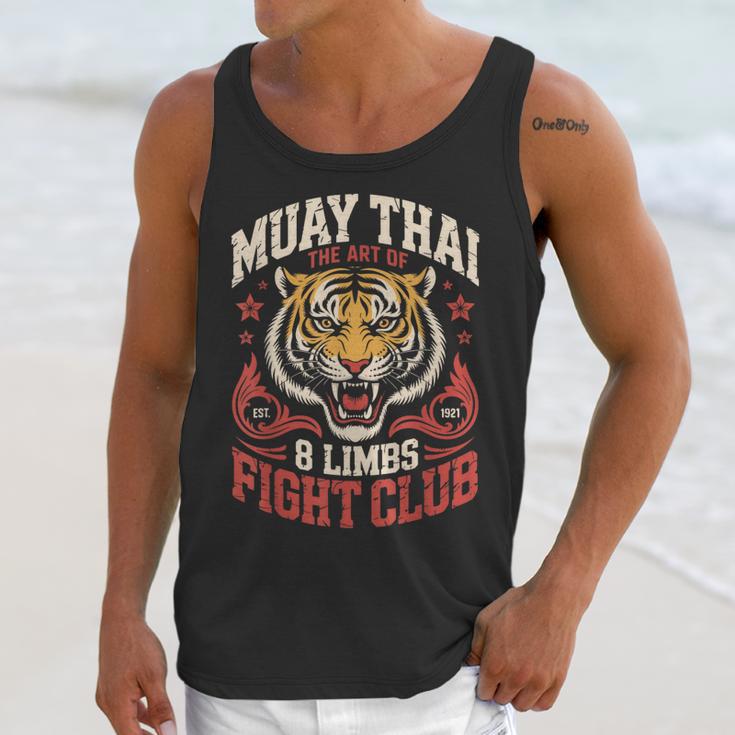 Muay Thai Fighter Tiger 8 Limbs Thai Boxing Unisex Tank Top Muay Thai Fighter Tiger 8 Limbs Thai Boxing Unisex Tank Top