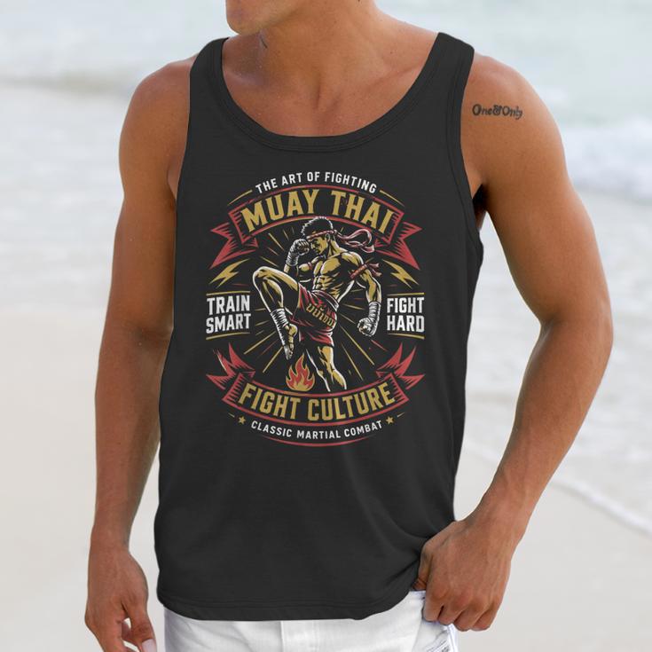 Muay Thai Fighter Training Thai Boxing Coach Unisex Tank Top Muay Thai Fighter Training Thai Boxing Coach Unisex Tank Top