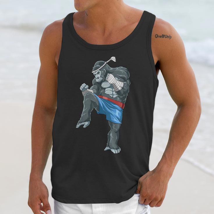 Muay Thai Gorilla Thai Boxing Unisex Tank Top Muay Thai Gorilla Thai Boxing Unisex Tank Top