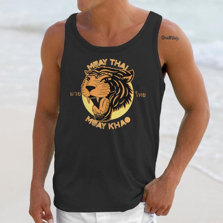 Muay Thai Muay Khao Kickboxing Unisex Tank Top Muay Thai Muay Khao Kickboxing Unisex Tank Top