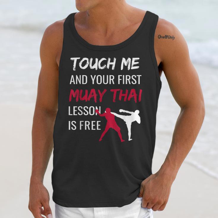 Muay Thai Martial Arts Combat Sports Self Defense Unisex Tank Top