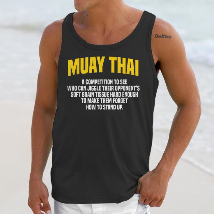 Muay Thai Martial Arts Combat Sports Unisex Tank Top Muay Thai Martial Arts Combat Sports Unisex Tank Top