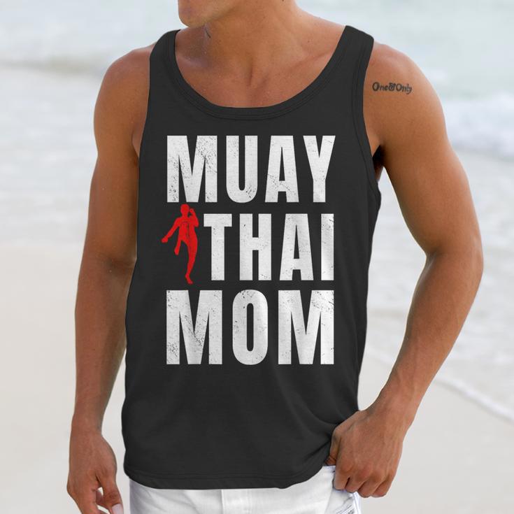 Muay Thai Mom Martial Artis Combat Sports Mother's Day Unisex Tank Top