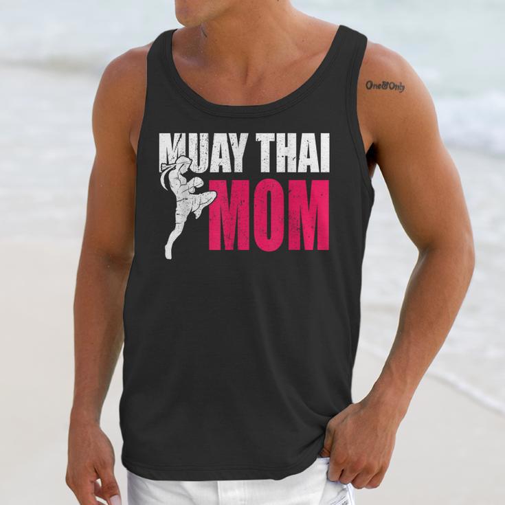 Muay Thai Mom Women Boxing Kickboxing MMA Muay Thai Unisex Tank Top