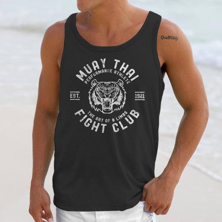 Muay Thai Street Fight Club MMA Tiger Kick Boxing Club Unisex Tank Top