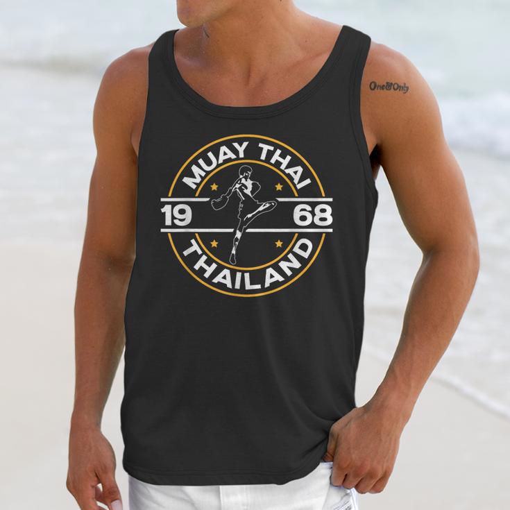 Muay Thai Thailand Fighter Fighting Combat 1969 Thai Boxing Unisex Tank Top Muay Thai Thailand Fighter Fighting Combat 1969 Thai Boxing Unisex Tank Top