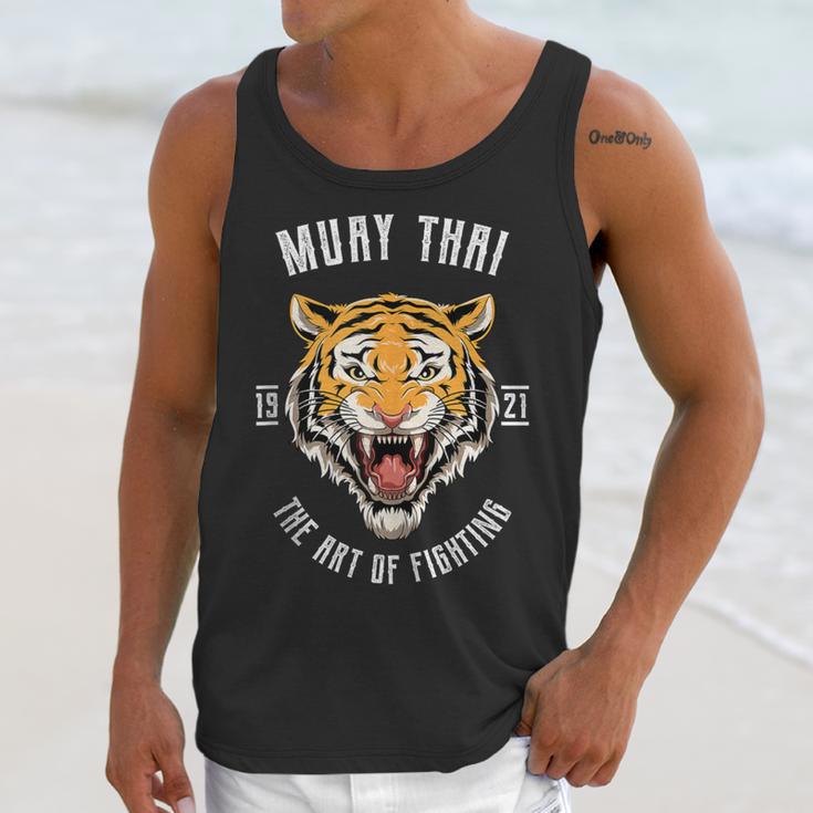 Muay Thai Tiger Thai Boxing Unisex Tank Top Muay Thai Tiger Thai Boxing Unisex Tank Top