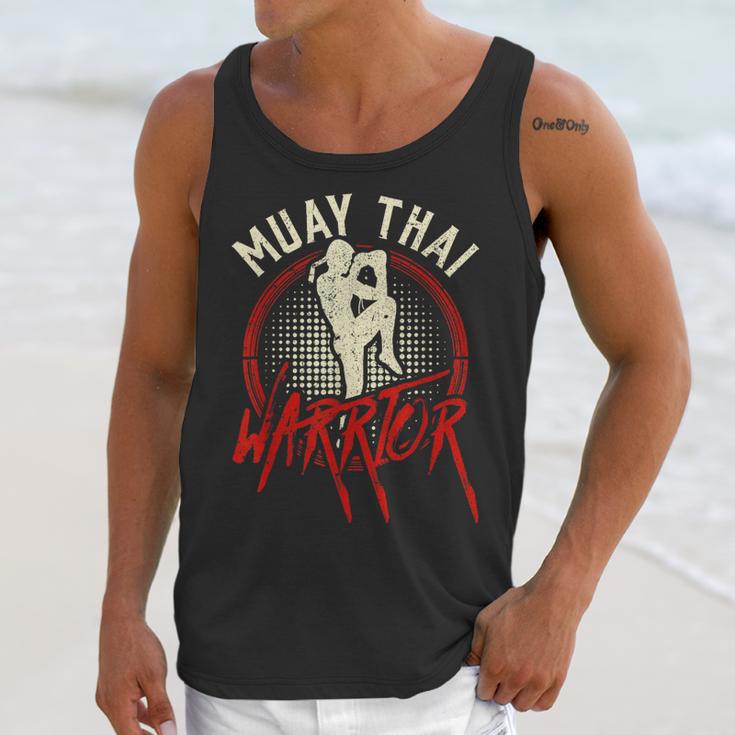 Muay Thai Warrior Fighter Boxing Martial Arts Hobby Unisex Tank Top