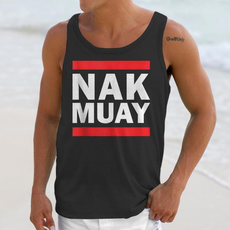 Nak Muay Thai Kickboxing KnuckMuay Thai Kickboxing Kickboxer Fighter MMA Unisex Tank Top