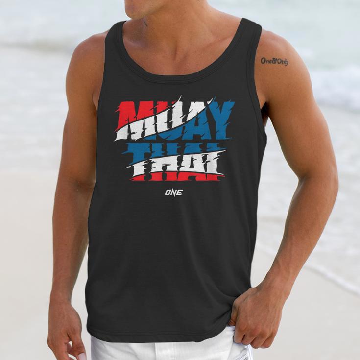 Official ONE Muay Thai Flag Unisex Tank Top Official ONE Muay Thai Flag Unisex Tank Top