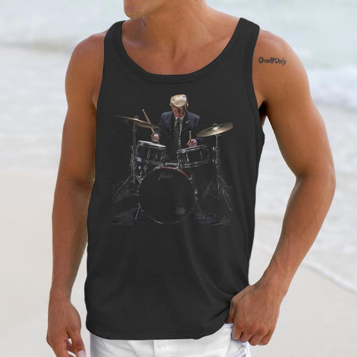 Percussion Player Drumset Retro Drum Kit Percussionist Trump Drummer Drums 2024 -Adults Unisex Tank Top Percussion Player Drumset Retro Drum Kit Percussionist Trump Drummer Drums 2024 -Adults Unisex Tank Top