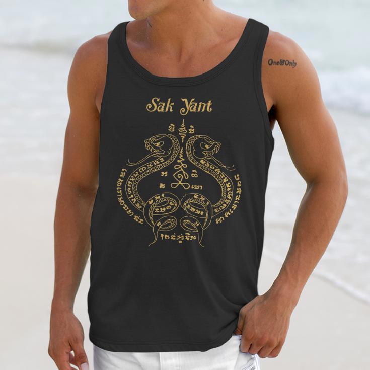 Sak Yant Sak Yant Tattoo Sak Yant Muay Thai Sak Yant T-Shirt Unisex Tank Top