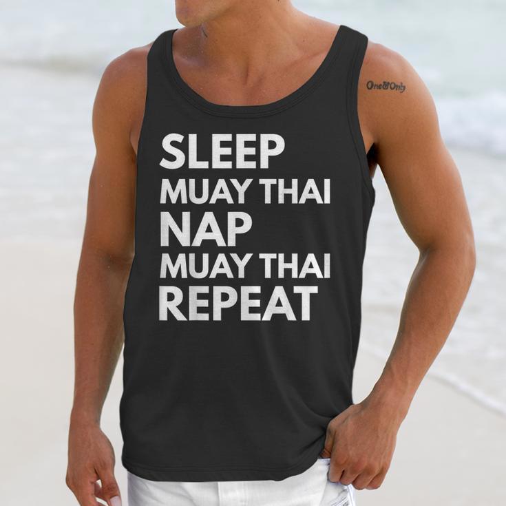 Sleep Nap Muay Thai Repeat Lover Martial Arts Unisex Tank Top Sleep Nap Muay Thai Repeat Lover Martial Arts Unisex Tank Top