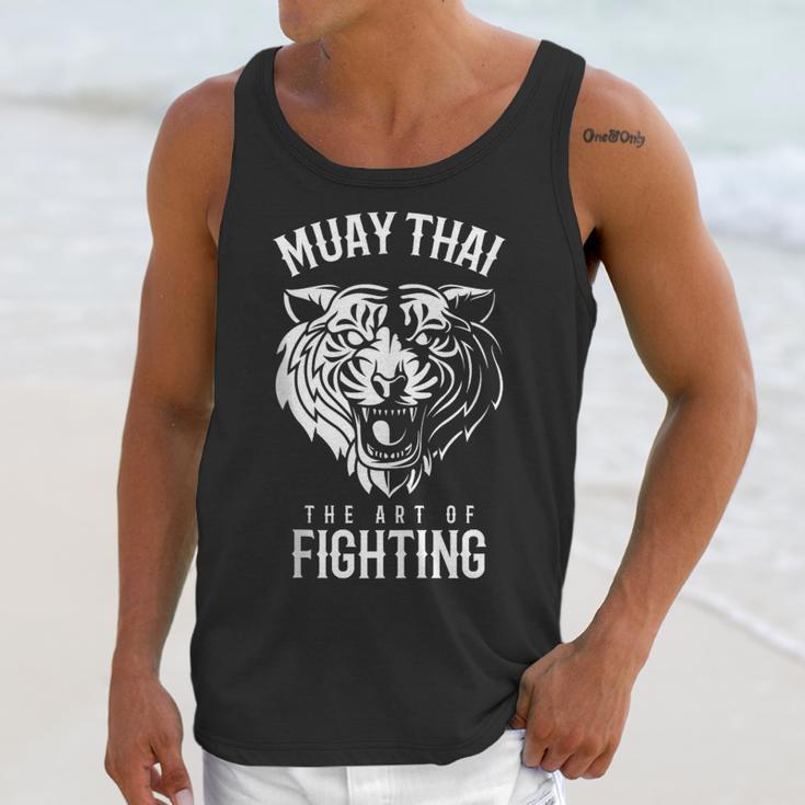 Tiger Muay Thai And Kickboxing Unisex Tank Top Tiger Muay Thai And Kickboxing Unisex Tank Top