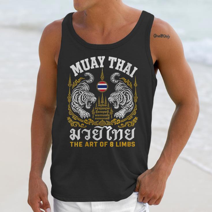 Women's Muay Thai The Art Of 8 Limbs Martial Arts Tigers Unisex Tank Top Women's Muay Thai The Art Of 8 Limbs Martial Arts Tigers Unisex Tank Top