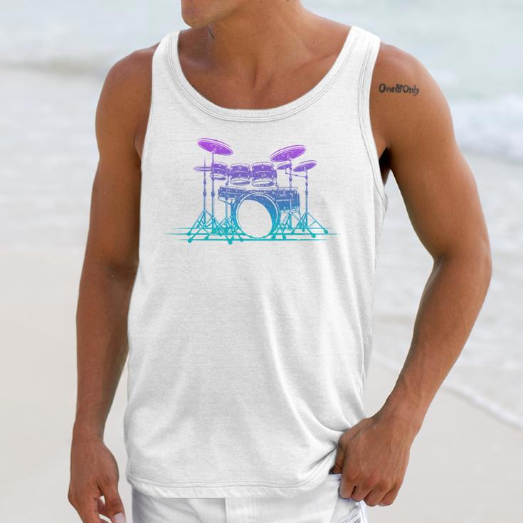 Drum Kit Set Drummer Pullover Unisex Tank Top Drum Kit Set Drummer Pullover Unisex Tank Top