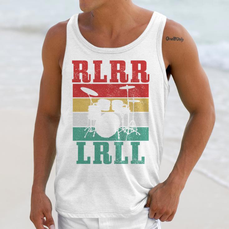 Drummer RLRR LRLL Vintage Drum Kit Sweatshirt Unisex Tank Top Drummer RLRR LRLL Vintage Drum Kit Sweatshirt Unisex Tank Top