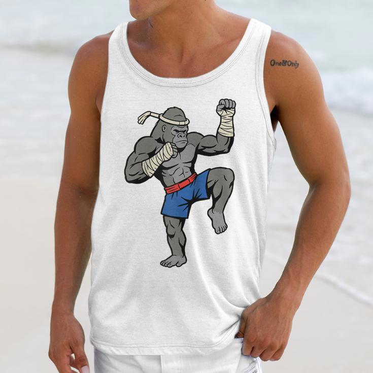 Gorilla Muay Thai Combat Sport Fighter Martial Arts 8 Limbs Raglan Baseball Tee Unisex Tank Top Gorilla Muay Thai Combat Sport Fighter Martial Arts 8 Limbs Raglan Baseball Tee Unisex Tank Top