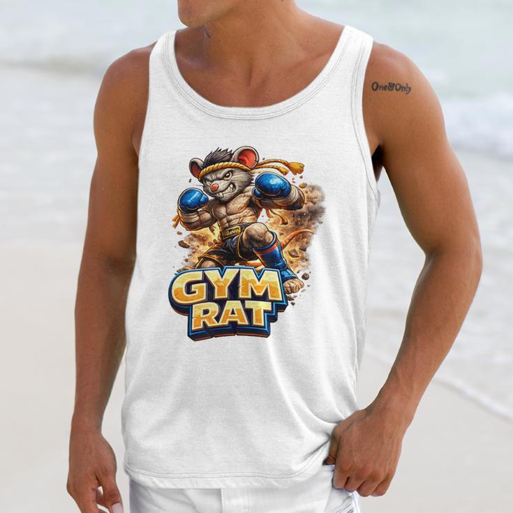 Gym Rat Kickboxing Nak Muay Thai Boxing Fighter Unisex Tank Top Gym Rat Kickboxing Nak Muay Thai Boxing Fighter Unisex Tank Top